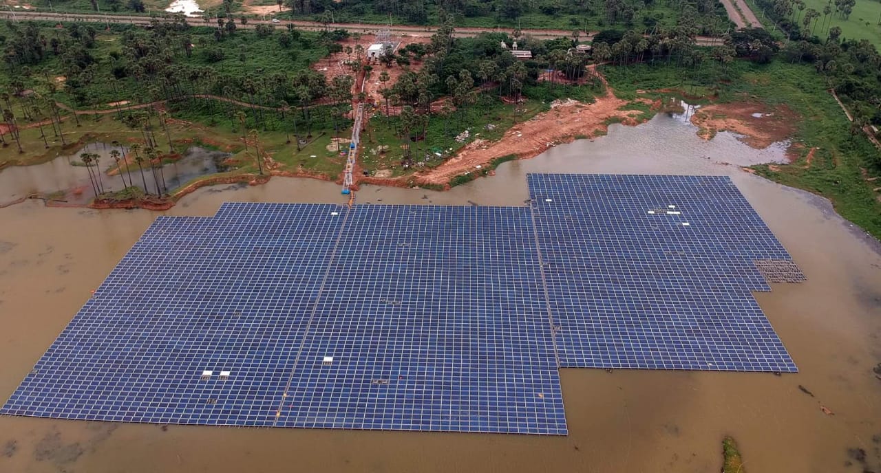 2 MW Vizag Floating Solar Power Plant